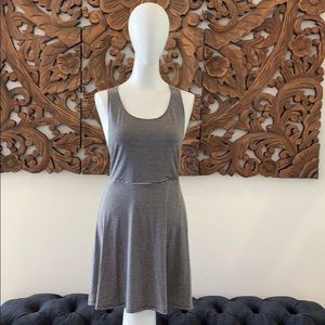 Striped Black and White Casual Dress by BCBG